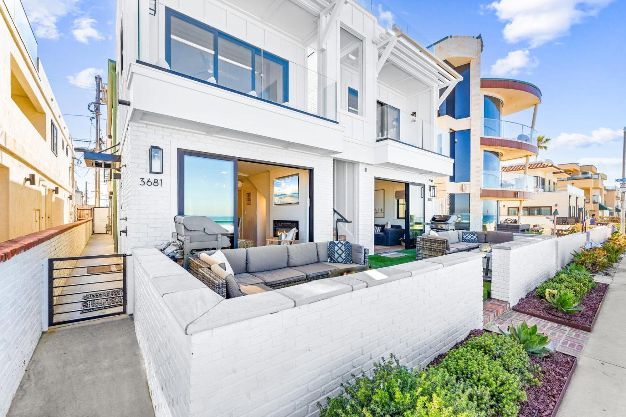 Luxury Ground N Oceanfront Unit With Patio Lounge Villa San Diego Exteriör bild